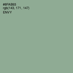 #8FAB93 - Envy Color Image