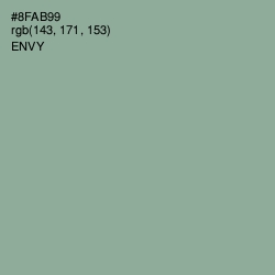 #8FAB99 - Envy Color Image