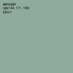 #8FAB9F - Envy Color Image