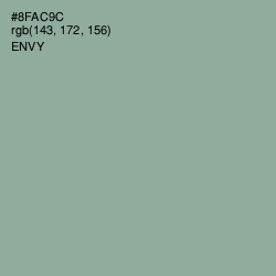 #8FAC9C - Envy Color Image