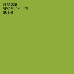 #8FAD3B - Sushi Color Image