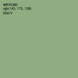 #8FAD80 - Envy Color Image