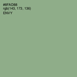 #8FAD88 - Envy Color Image