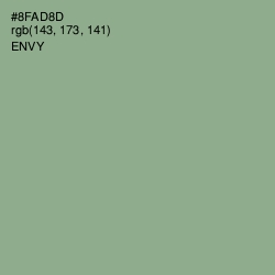 #8FAD8D - Envy Color Image