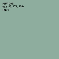 #8FAD9E - Envy Color Image