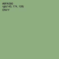 #8FAE80 - Envy Color Image