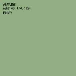 #8FAE81 - Envy Color Image