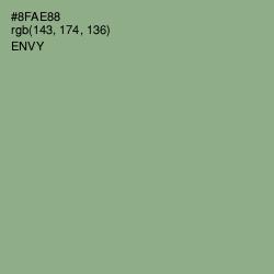 #8FAE88 - Envy Color Image