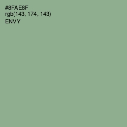 #8FAE8F - Envy Color Image