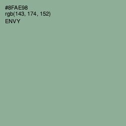 #8FAE98 - Envy Color Image