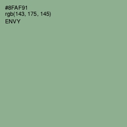 #8FAF91 - Envy Color Image