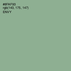 #8FAF93 - Envy Color Image