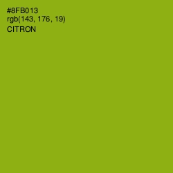 #8FB013 - Citron Color Image