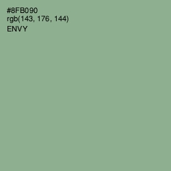 #8FB090 - Envy Color Image