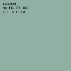 #8FB0A3 - Gulf Stream Color Image