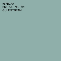 #8FB0AA - Gulf Stream Color Image