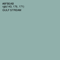 #8FB0AB - Gulf Stream Color Image