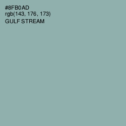 #8FB0AD - Gulf Stream Color Image