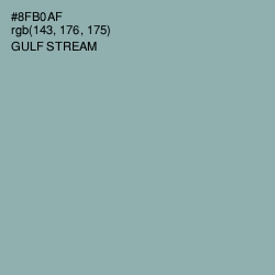 #8FB0AF - Gulf Stream Color Image