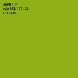 #8FB117 - Citron Color Image