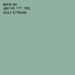 #8FB1A0 - Gulf Stream Color Image