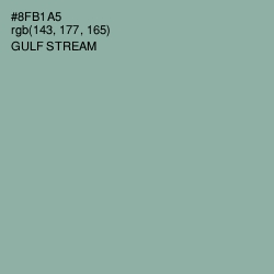 #8FB1A5 - Gulf Stream Color Image