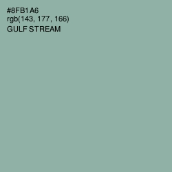 #8FB1A6 - Gulf Stream Color Image