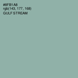 #8FB1A8 - Gulf Stream Color Image