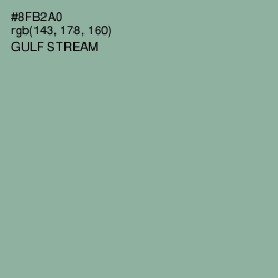 #8FB2A0 - Gulf Stream Color Image