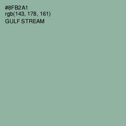 #8FB2A1 - Gulf Stream Color Image