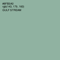 #8FB3A0 - Gulf Stream Color Image