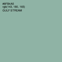 #8FB4A5 - Gulf Stream Color Image