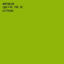 #8FB608 - Citron Color Image