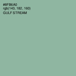 #8FB6A0 - Gulf Stream Color Image