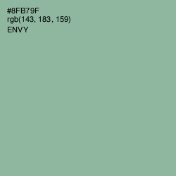 #8FB79F - Envy Color Image