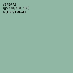 #8FB7A3 - Gulf Stream Color Image
