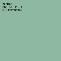 #8FB8A1 - Gulf Stream Color Image