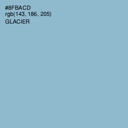 #8FBACD - Glacier Color Image