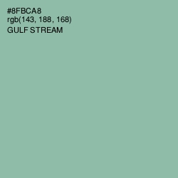 #8FBCA8 - Gulf Stream Color Image