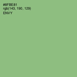 #8FBE81 - Envy Color Image