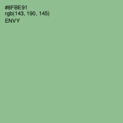 #8FBE91 - Envy Color Image