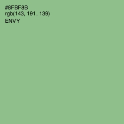 #8FBF8B - Envy Color Image