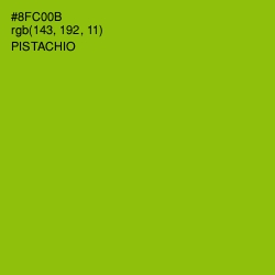 #8FC00B - Pistachio Color Image