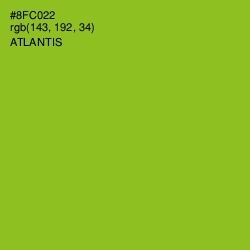 #8FC022 - Atlantis Color Image