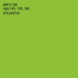 #8FC138 - Atlantis Color Image