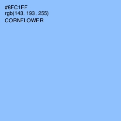 #8FC1FF - Cornflower Color Image