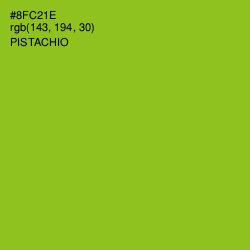 #8FC21E - Pistachio Color Image