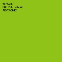 #8FC317 - Pistachio Color Image