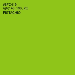 #8FC419 - Pistachio Color Image