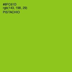 #8FC61D - Pistachio Color Image